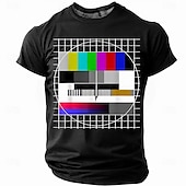 preiswerte Lustige T-Shirts für Männer-Herren Lustiger Slang T Shirt Kurzarm T-Shirt 3D-Druck Rundhalsausschnitt Hemd Mode Täglich Basic Straße Lässig Täglich Schwarz Rote Blau Sommer Frühling Bekleidung S M L XL XXL XXXL