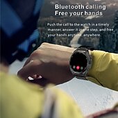 Χαμηλού Κόστους Smartwatch-Έξυπνο ρολόι s8pro με bluetooth κλήσεων, οθόνη HD 1,62&quot;, αδιάβροχο fitness tracker με βηματόμετρο, λειτουργίες πολλαπλών αθλημάτων, φωνητική υποβοήθηση, push μηνυμάτων, συμβατό με NFC