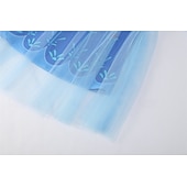abordables Disfraces de niñas-Frozen Cuento de Hadas Princesa Anna Vestido de niña de las flores Disfraz de fiesta temática Vestidos de tul Cosplay Cosplay de película for Chica Niños Carnaval Mascarada Fiesta