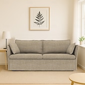 cheap Sofa Cover-Sofa Cover Suitable For BACKSÄLEN Sofa Solid Color Quilted Slipcovers