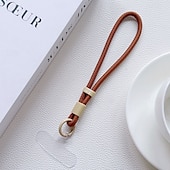 baratos Cordões de telefone e pulseiras-alça de pulso para celular com clipe removível – cordão curto e fofo para capa de celular
