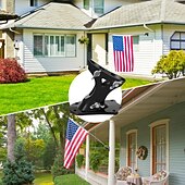 Недорогие Садовые флаги, Баннер-Держатель флага для наружного использования уличный держатель флага металлический кронштейн для флагштока алюминиевый кронштейн для флага кронштейн для установки флага повышенной прочности двойной