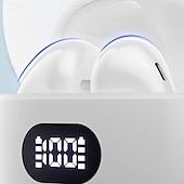 abordables Auriculares TWS-Auriculares inalámbricos Bluetooth x83 TWS con pantalla LED, cancelación de ruido, control táctil, batería de larga duración, auriculares deportivos intraaurales estéreo de alta fidelidad.