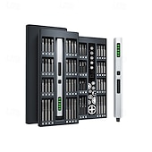 olcso Csavarhúzókészletek-mini elektromos csavarhúzó 3,7 V, akkus csavarhúzó készlet, precíziós elektromos csavarhúzó mágneses bitekkel, újratölthető hordozható javítószerszámkészlet elektronikához, laptopokhoz, szemüvegekhez,