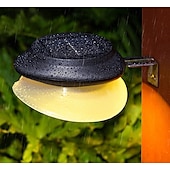 economico Illuminazione vialetto-Luci solari per recinzione, luci da parete per esterni, 9 LED super luminose, impermeabili, wireless, di sicurezza per giardino, muro, cortile, terrazza