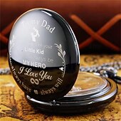 halpa Taskukellot-kvartsi taskukello vintage riipus fob ketju taskukello isälle isänpäiväidea