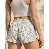 baratos Saias e Skorts Femininos-Mulheres Saias de tênis com shorts Com Cordão Respirável Secagem Rápida Ioga Tênis Pickleball Cor Sólida Local Preto Branco Cinzento Elastano Roupas de tênis