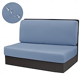 economico Copridivano-Copricuscini per dinette per camper in seta di latte elasticizzata e impermeabile, dal design spesso, resistente e antiscivolo, facili da pulire, adatti a tutte le stagioni, per sedili di camper.