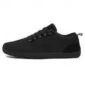 billiga Herrsneakers-Helvita herrsneakers i canvas – minimalistiska vardagsskor för pendling, college och vardagliga fredagar