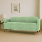 preiswerte Sofabezug-Sofabezug passend für Linanäs-Sofa, einfarbig, gesteppte Polyester-Schonbezüge