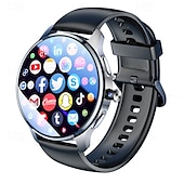 ieftine Ceasuri Smart-Ceas inteligent cu ecran AMOLED de 1,89&quot;, suport pentru cartelă SIM 4G, cameră rotativă, GPS, Wi-Fi, apeluri Bluetooth, descărcare aplicație, compatibil cu Android