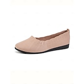 baratos Sapatilhas de mulher-sapatilhas femininas flyknit slip-on - cabedal em malha macia com elasticidade confortável, leve e respirável, ideal para uso casual e passeios de verão