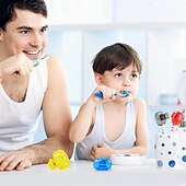 abordables Baignade et soins personnels-Lot de 10/15/20 housses de tête de brosse à dents de voyage, capuchon de protection de brosse à dents portable, étui de protection en plastique avec clip pour la maison, les voyages, le camping, la