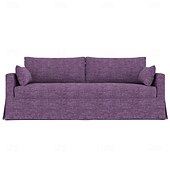 preiswerte Sofabezug-Sofabezug passend für Hyltarp-Sofa, einfarbig, gesteppte Polyester-Schonbezüge