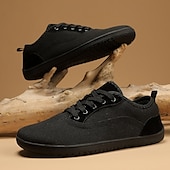 billiga Herrsneakers-Helvita herrsneakers i canvas – minimalistiska vardagsskor för pendling, college och vardagliga fredagar