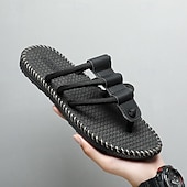 billiga Semester Sandaler-Herrsandaler i väv med justerbara remmar, bekväma och andningsbara, perfekta för sommarutflykter och strandkläder