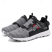 cheap Men&#039;s Golf Shoes-Men&#039;s White Golf Shoes with Multi-Traction Sole - Lightweight, Breathable Design for Outdoor Sports