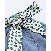economico Pantaloni e gonne-Bambini Ragazze Pantaloncini Tinta unica Streetwear Nodo da legare Scuola Dai 4 anni in su Estate Azzurro