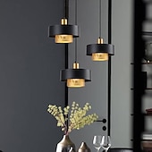 cheap Pendant Lights-25 cm Pendant Lantern Design Geometric Shapes Pendant Light Metal Artistic Style Modern Style Novelty Artistic Nordic Style 110-120V 220-240V