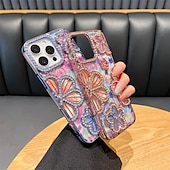 economico Cover per iPhone-Custodia per telefono con motivo floreale sfumato di colore per iPhone 16, 15, 14, 13 e 12 Pro Max, cover posteriore in TPU antiurto