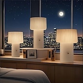 economico Lampade da tavolo e da lettura-Lampada da scrivania ricaricabile tramite USB, lampada da comodino, lampada da notte, lampada da studio, lampada a fungo, lampada da campeggio, ristorante, 1 pz.