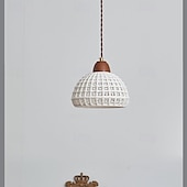 economico Luci Isola cucina-Lampada a sospensione a LED con finitura in marmo e metallo, mini lampade a sospensione in ceramica regolabili per cucina sopra il lavello, sala da pranzo, bianco caldo, lampadina 110-220 V inclusa