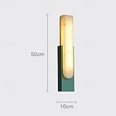 economico Luci da parete-Applique da parete moderne a LED per interni, per soggiorno, camera da letto, in metallo, in metallo, 110-120 V, 220-240 V, 12 W