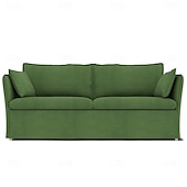 cheap Sofa Cover-Sofa Cover Suitable For BACKSÄLEN Sofa Solid Color Quilted Velvet Slipcovers