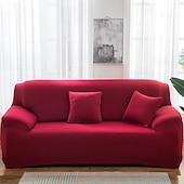 billiga Sofföverdrag-sofföverdrag för vardagsrum, 4-sits stretchmöbelskydd dammtät loveseat-överdrag allt-inklusive överdrag möbelskydd stolsöverdrag för vardagsrum
