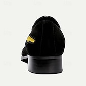 ieftine Mocasini din piele premium-Mocasini bărbătești din catifea brodată, cu design colorat cu păsări și vârf metalic – pantofi eleganti de lux, fără mâneci, pentru petreceri și nunți