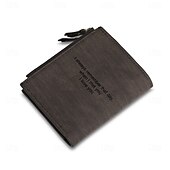cheap For Men-Personalized Photo Engraved Leather Wallet Custom Best Gift for Dad, Custom Text on Back, Black Leather, Valentine’s Day, Father’s Day, Birthday, Anniversary, Christmas Gift for Him