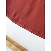 billige Plain t-skjorte-Dame Bluse Helfarge Stilfull Fritid Kortermet V-hals Vanlige topper Daglig Svart Hvit Rosa Rød Marineblå Sommer Vår