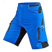 baratos Clássico-Homens Shorts táticos Bermuda Cargo Calção Shorts de Trilha Bolso Com Zíper Bolso multi Bloco de cor Conforto Vestível Comprimento do joelho Ao ar livre Esporte Diário Moda Casual Preto Azul Marinho