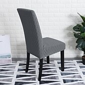 cheap Chair Cover-Waterproof Dining chair Cover For Home Polar Fleece Fabric Chair Cover Stretch Slipcovers Seat Chair Covers
