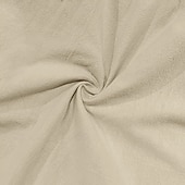 baratos Retrô-Homens Calças Cargo Calças de linho Calças Calça verão Calça casual Com Cordão Cintura elástica Bolso multi Tecido Conforto Respirável Comprimento total Casual Diário Feriado Férias Moda Preto Branco