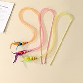 baratos Brinquedos Para Gatos-Brinquedo com Penas Brinquedo interativo com Removível Durável Exercício para animais de estimação Liberando Pressão Pet Training para Gatos Gatinho Interior Exterior Brinquedos Para Pet