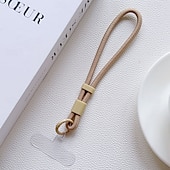 baratos Cordões de telefone e pulseiras-alça de pulso para celular com clipe removível – cordão curto e fofo para capa de celular