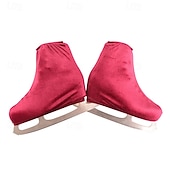 cheap Figure Skating Accessories-Men&#039;s Women&#039;s Ice Skating Accessories claret Black White Inelastic Training Practice Competition Skating Wear Classic Figure Skating