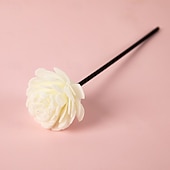 economico Piante e Fiori Artificiali-Diffusore di deodorante per ambienti a forma di fiore artificiale, decorazione ad espansione di profumo non infiammabile, diffusore di fragranze in PE per casa, soggiorno, bagno, matrimonio,