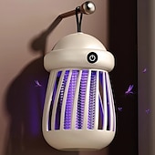 billige Bug Zapper-Bærbar myggdreperlampe, elektrisk fluefelle for soverom, stillegående drift, effektiv myggkontroll, kompakt og oppladbar design for innendørs bruk