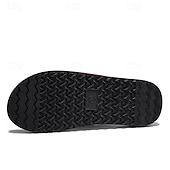 billiga Semester Sandaler-Herrbruna flip-flops i repstil med vadderad sula – bohemiskt inspirerade sommarsandaler för kustpromenader, stränder och vardagsbruk