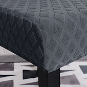 cheap Chair Cover-Waterproof Dining chair Cover For Home Polar Fleece Fabric Chair Cover Stretch Slipcovers Seat Chair Covers