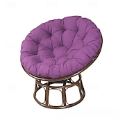 abordables Housse de canapé-Coussin rond pour balcon, patio, jardin, extérieur ou intérieur, coussin de chaise suspendu, coussin de remplacement pour chaise en forme d&#039;œuf