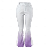olcso Alsók-Retró Boho 1970-es évek Bell Bottom Pants Bő nadrág Hippi Közepes derekú Jelmez Női Mindszentek napja Farsang Vakáció Hétköznapi zenei fesztivál Felnőttek Nadrágok
