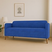 preiswerte Sofabezug-Sofabezug passend für Linanäs-Sofa, einfarbig, gesteppte Polyester-Schonbezüge