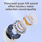 cheap TWS True Wireless Headphones-X90 TWS Wireless Earbuds – Bluetooth Headphones with HiFi Sound, 25H Battery, LED Display, Dual Mic Noise Reduction, Clear Voice Calls, Comfort Fit