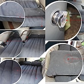 abordables Fundas de asiento para coche-Colchón de aire para coche, colchón de aire multifuncional, para viajes al aire libre, camping, para Land Rover 5, con dos almohadas y bomba de aire.
