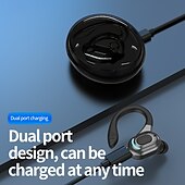 cheap TWS True Wireless Headphones-L8 Wireless Bluetooth Ear Hook Earbuds – IPX4 Waterproof, 14H Battery, Dual-Port Charging Case, HiFi Sound, Lightweight Sport Gaming Headphones