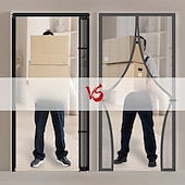 cheap Window Screen &amp; Door Screen-Magnetic Screen Door Portable, Fly Or Bug Screen Magnetic, Doorway For Sliding Door,Garage,Patio,Kitchen,Living,Window Room,Bedroom,Bar,Pet and Kid Easy Entry