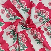 tanie Sukienki boho-Damskie Sukienka midi Sukienka w kwiatki Sukienka Boho Sukienka z nadrukiem Moda Nowoczesny Na zewnątrz Urlop Święto Regularny Kwiat Bez rękawów Cienkie ramiączka Biały Rumiany róż Niebieski Lato